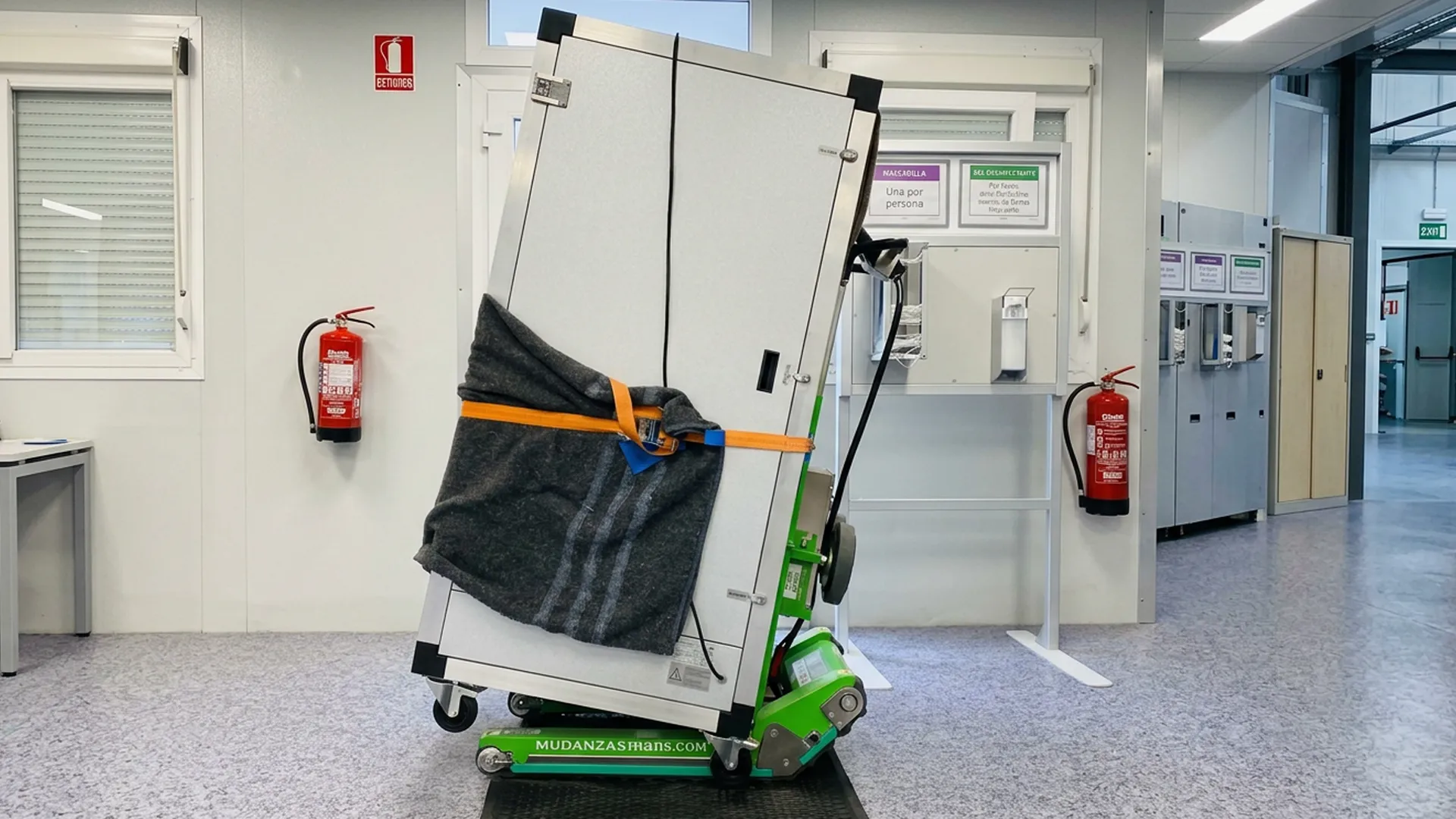 mudanzas de cajas fuertes